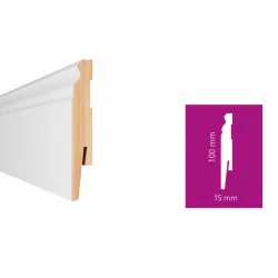 Decora Listwa przypodłogowa Arbiton - PAINT IT MP1003 Biały