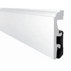 Decora Listwa przypodłogowa Arbiton - VEGA P0910 Biały