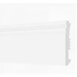 Decora Listwa przypodłogowa Arbiton - STIQ XL ST120 Biały