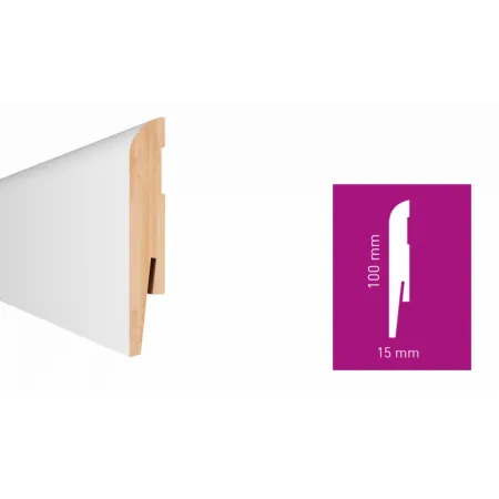 Decora Listwa przypodłogowa Arbiton - PAINT IT MP1004 Biały